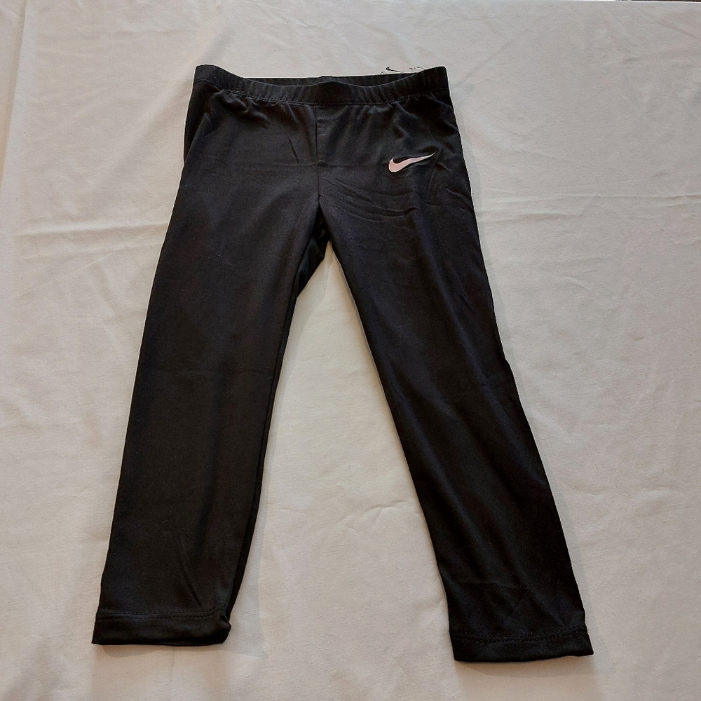 Nike Lightweight Black Leggings NWT 4T - Picture 8 of 8